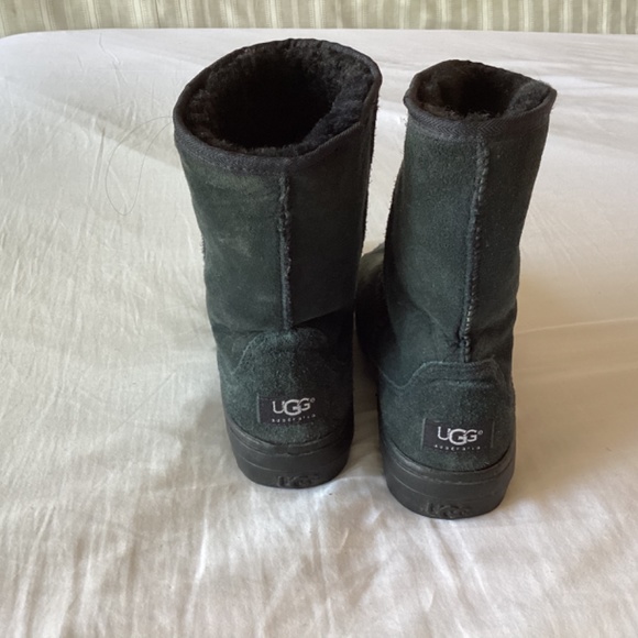 UGG black suede boots. Size W8. - Picture 7 of 8